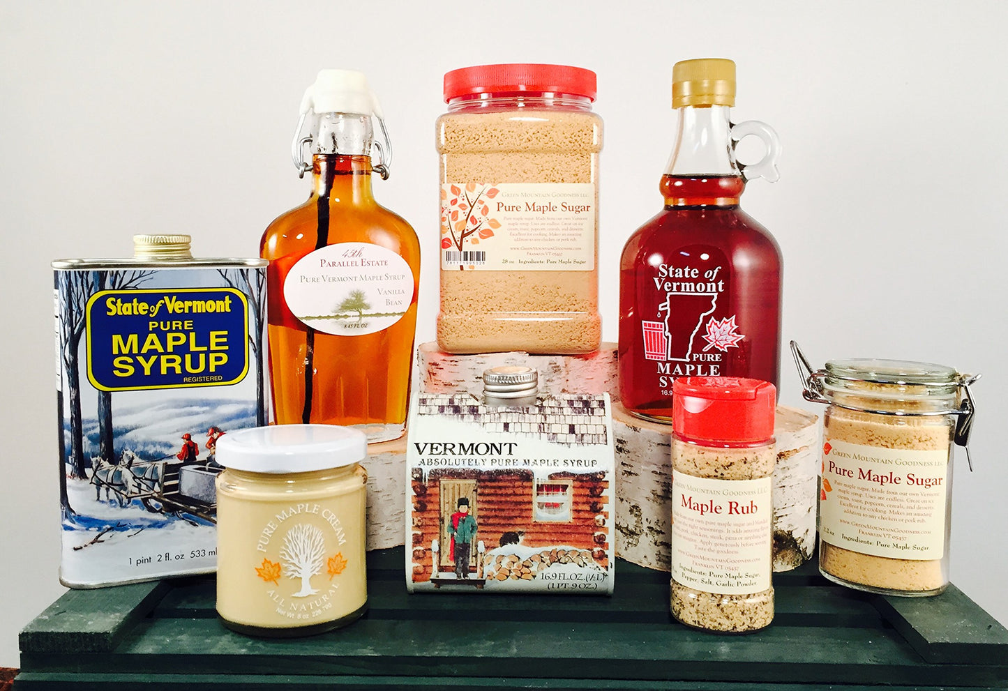 Pure Vermont Maple Syrup (Vanilla Infused) So Delicious!!! Glass Bottle