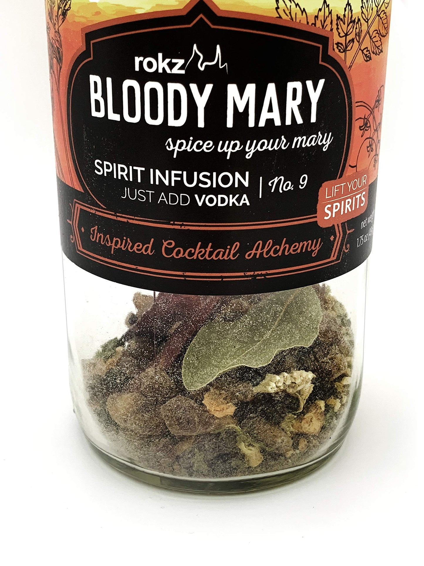 rokz Bloody Mary Spirit Infusion Bottle for Cocktails, 16 Ounce