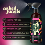 Naked Jungle Premium Plant-Based Stove Top Cleaner and Oven Cleaner with a Heavy Duty Degreaser, Cleaning Spray for Cooktop & Gas Stove Cleaner (24oz)