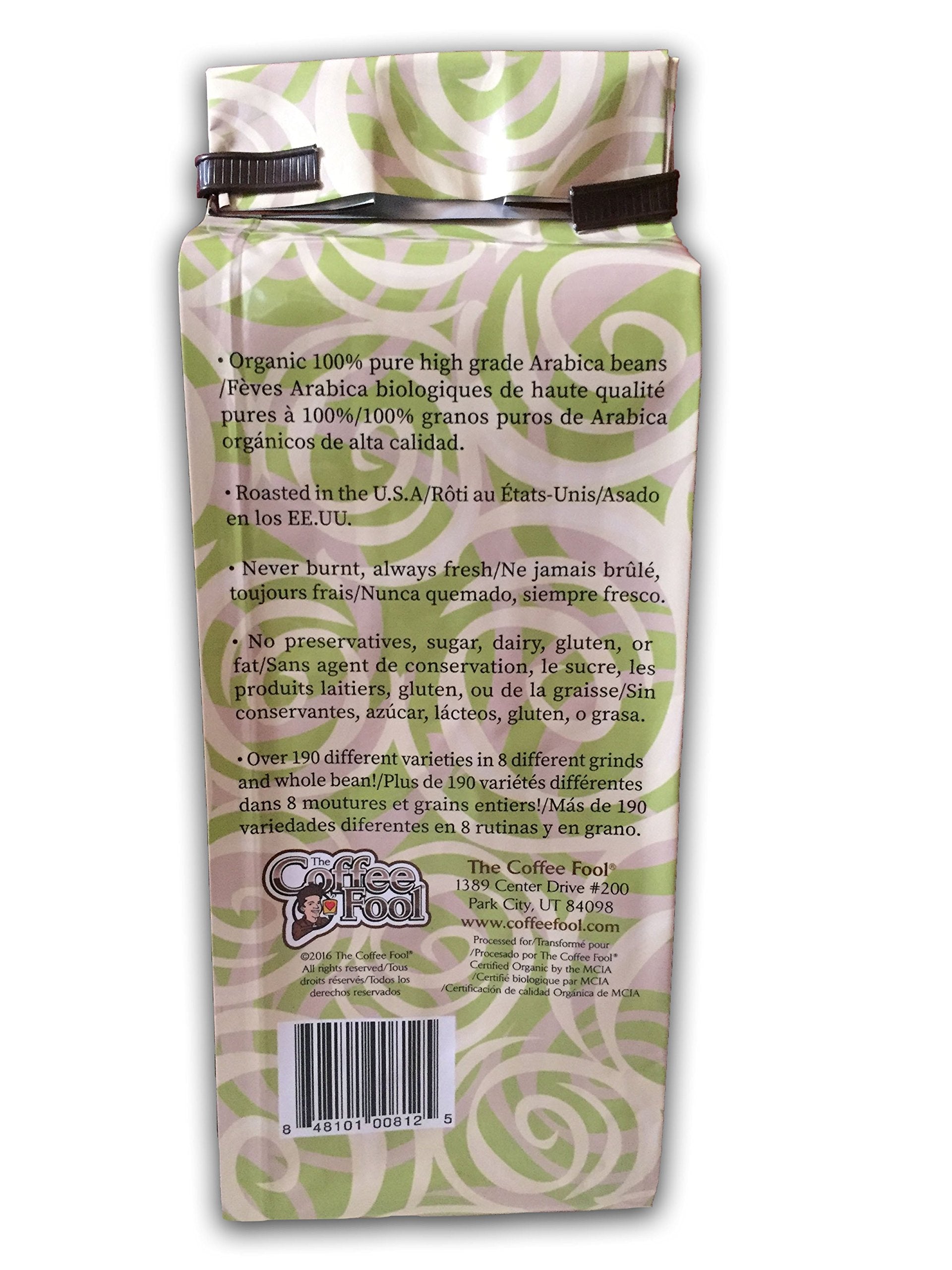 Coffee Fool's Decaf Swiss Water Colombian Supremo (Whole Bean)