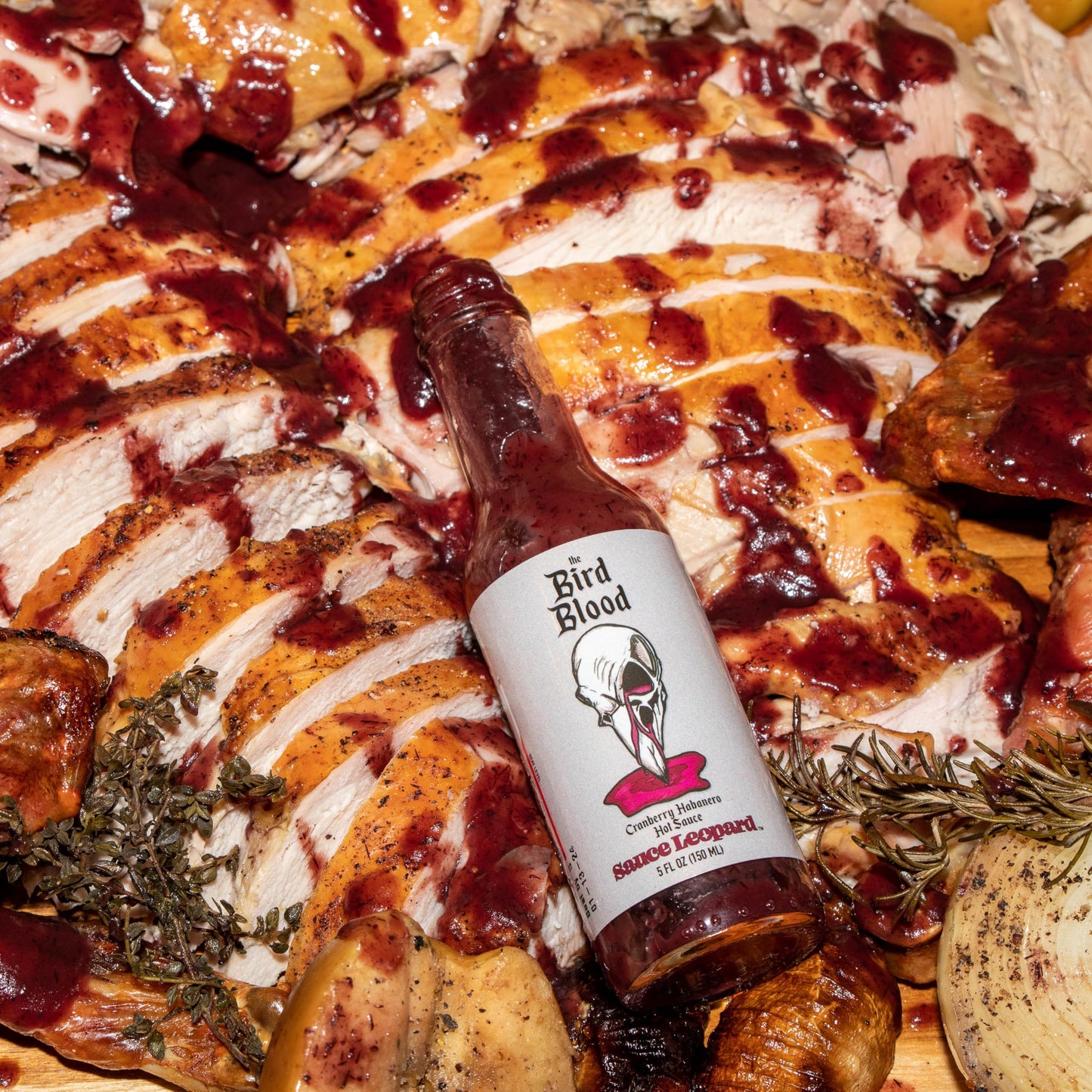 Sauce Leopard Mild and Medium Hot Sauce Variety 3-Pack - The Crimson Drip, Bird Blood, The Emerald Slime - Small Batch Gift Set, 5 Fl Oz Each