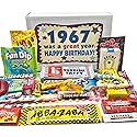RETRO CANDY YUM ~ 1967 59th Birthday Gift Box of Nostalgic Candy Mix from Childhood for 59 Year Old Man or Woman Born 1967 Jr