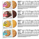 Lenny & Larry's Complete Protein Cookie, [8 Flavor Variety], Chewy Soft Baked, 16g Plant Protein, Vegan, Non-GMO, High Fiber, 4 Ounce Cookie (Pack