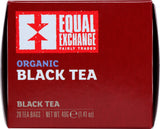 Equal Exchange Organic Black Tea, 20 Tea Black