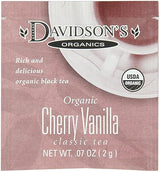 Davidson's Organics, Cherry Vanilla, 100-count Individually Wrapped Tea Bags