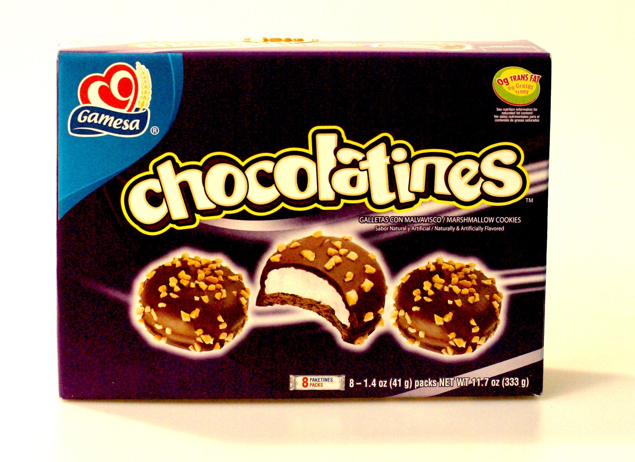 Gamesa Chocolatines, 11.7-Ounce Boxes (Pack of 12)