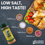 Everglades All Purpose Seasoning - 1/3 Less Salt Southern Blend - 4 oz