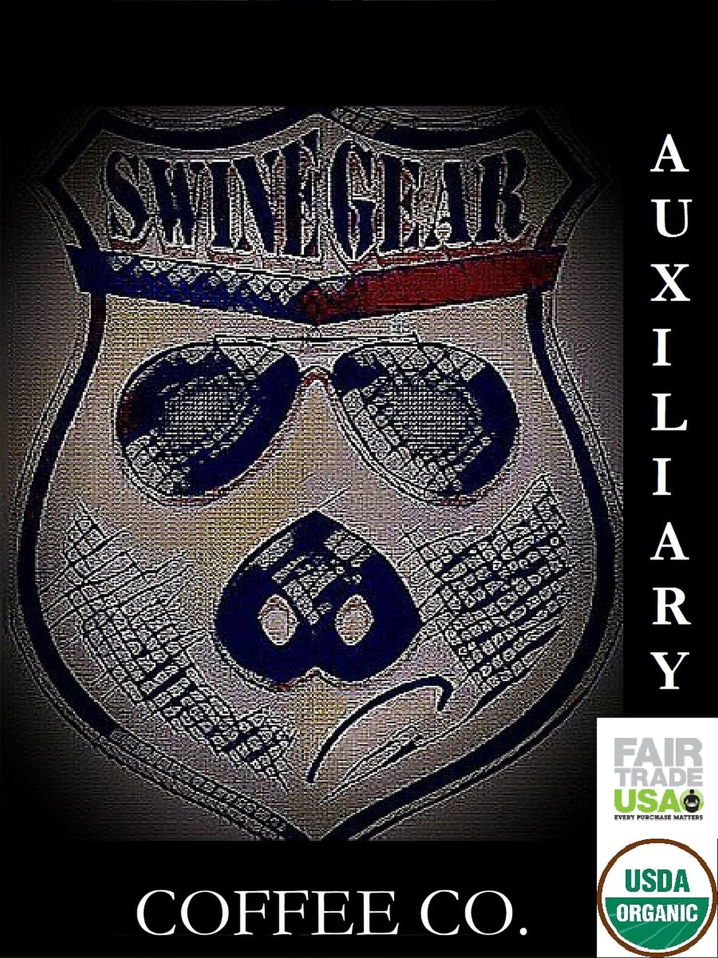 Swine Gear Coffee Auxiliary Blend (Ground) Auto Drip