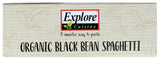 Explore Cuisine, Pasta Spaghetti Black Bean Organic, 8 Ounce