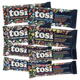 Tosi Variety Pack Protein Bars, Plant Based with Nuts, Gluten-Free Crunchy Snacks, Vegan, Organic, Flax & Chia Seeds, Soy-Free, Omega 3s, 5G-20G