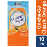 Crystal Light Classic Orange Drink Mix (10 On-the-Go Packets)