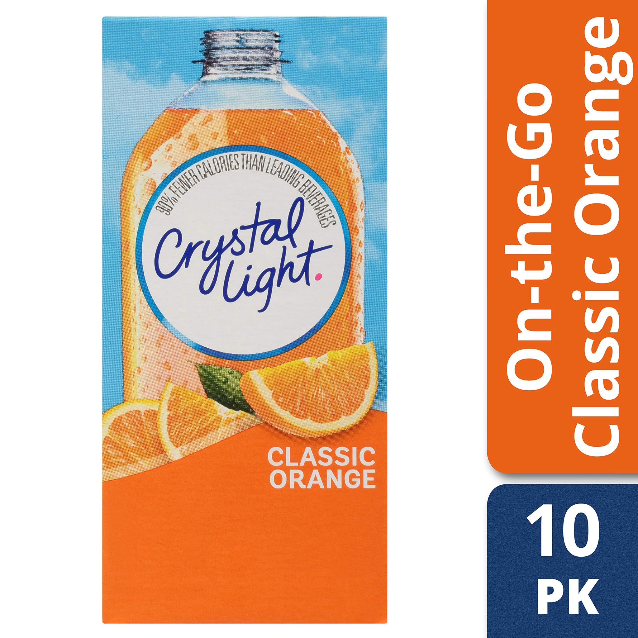 Crystal Light Classic Orange Drink Mix (10 On-the-Go Packets)