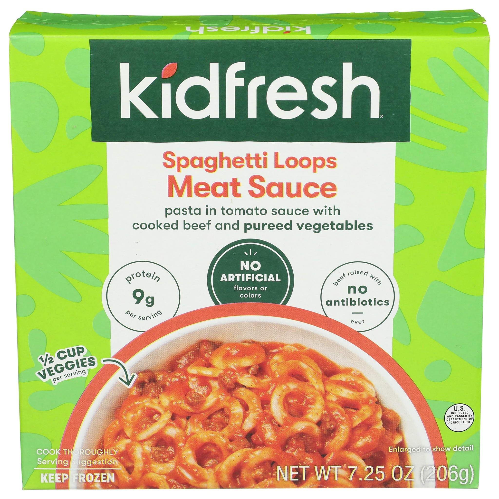 Kidfresh Spaghetti Loops and Meat Sauce, 7.25 OZ