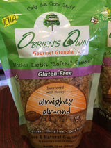 O'Brien's Own Gourmet Granola (Gluten Free Almond) 12 oz. bags, 3 count