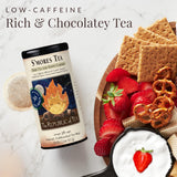 The Republic of Tea - S’mores Herbal Chocolate Tea Tin, 36 Low-Caffeine Tea Bags