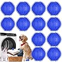 12 PCS Pet Hair Remover for Laundry, Washing Machine Fur Catcher, Effective Cat Dog Laundry Pet Hair Catcher for Clothes, Sheets, Towels, Fleece