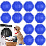 12 PCS Pet Hair Remover for Laundry, Washing Machine Fur Catcher, Effective Cat Dog Laundry Pet Hair Catcher for Clothes, Sheets, Towels, Fleece