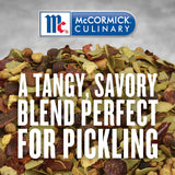 McCormick Culinary Pickling Spice, 3.75 lb - One 3.75 Pound Container of Bulk Pickling Spice, Best for Seasoning Pickles, Corned Beef, Pot Roasts