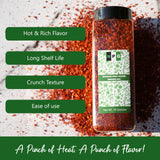 NPG Authentic Sichuan Chili Flakes 1LB 16 Ounces, Medium Hot, Szechuan Crushed Red Pepper Flakes Powder Bulk, Spice Seasoning for Making Kimchi, Chili