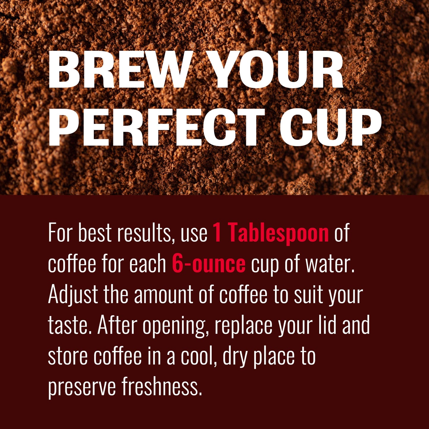Hills Bros High Yield Ground Coffee, Medium Roast, 23 Oz. Can (Pack of 6) - Full-Bodied Rich Coffee Taste, Balanced for Optimum Caffeine
