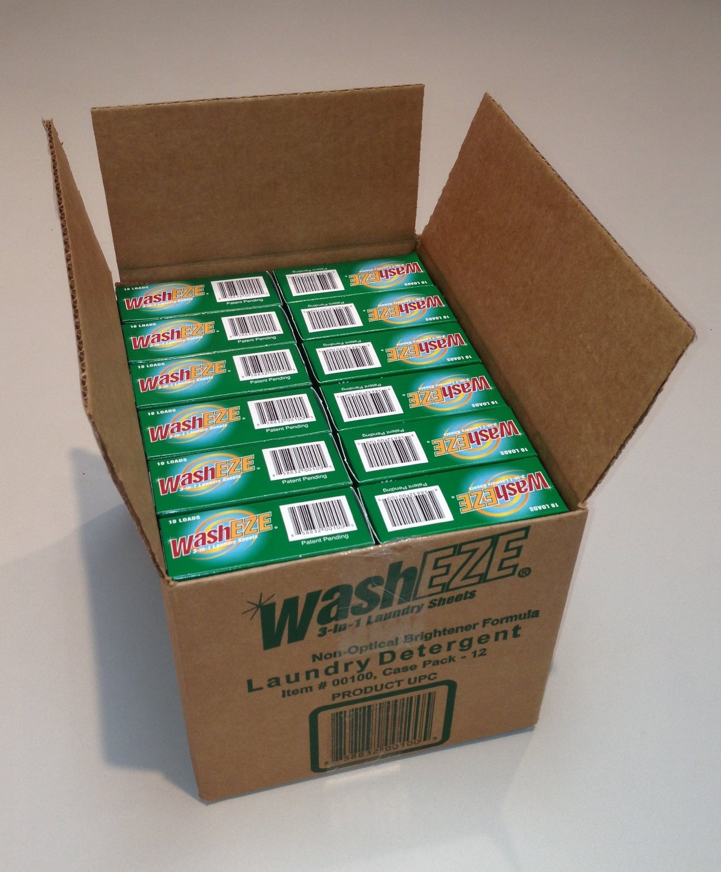 WashEZE 3-in-1 Laundry Detergent Sheets: Unscented Laundry Sheets - 120 Count Detergent Fabric Softener and Static Guard all in ONE SHEET! Saves You