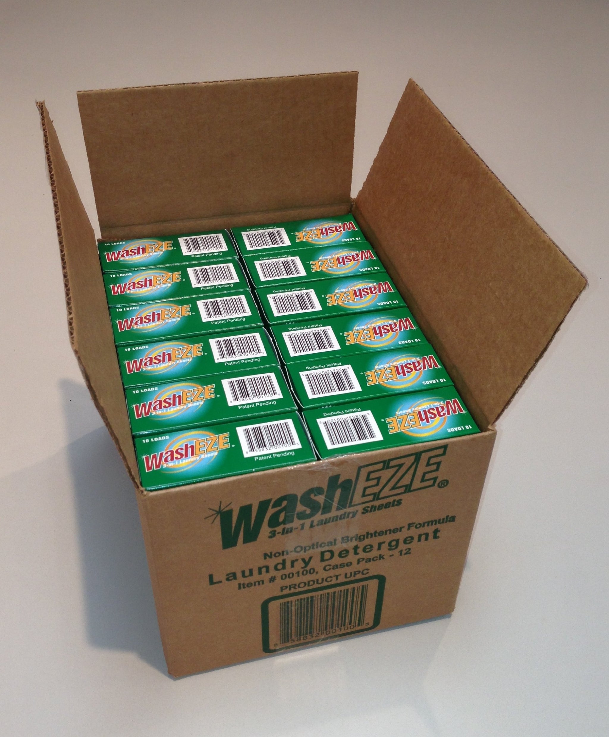 WashEZE 3-in-1 Laundry Detergent Sheets: Unscented Laundry Sheets - 120 Count Detergent Fabric Softener and Static Guard all in ONE SHEET! Saves You