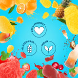 Shameless Snacks Candy Carnival - Sour Candy & Fruit Snacks, Gummy Candy Variety Pack, Strawberry Orange Mango Cola, Keto Snacks 3g Sugar Gluten Free