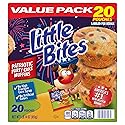 (Value Pack) Little Bites Party Cake Muffins, 20 individual packs, (1.5 oz each), Cake and Sprinkles Mini Muffins, 30 oz Multipack