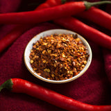Crushed Red Pepper Flakes 0.2oz - 50 Pack. Bold, spicy flavor perfect for pizza, pasta, chowder, seafood, and more. Individually packed for freshness