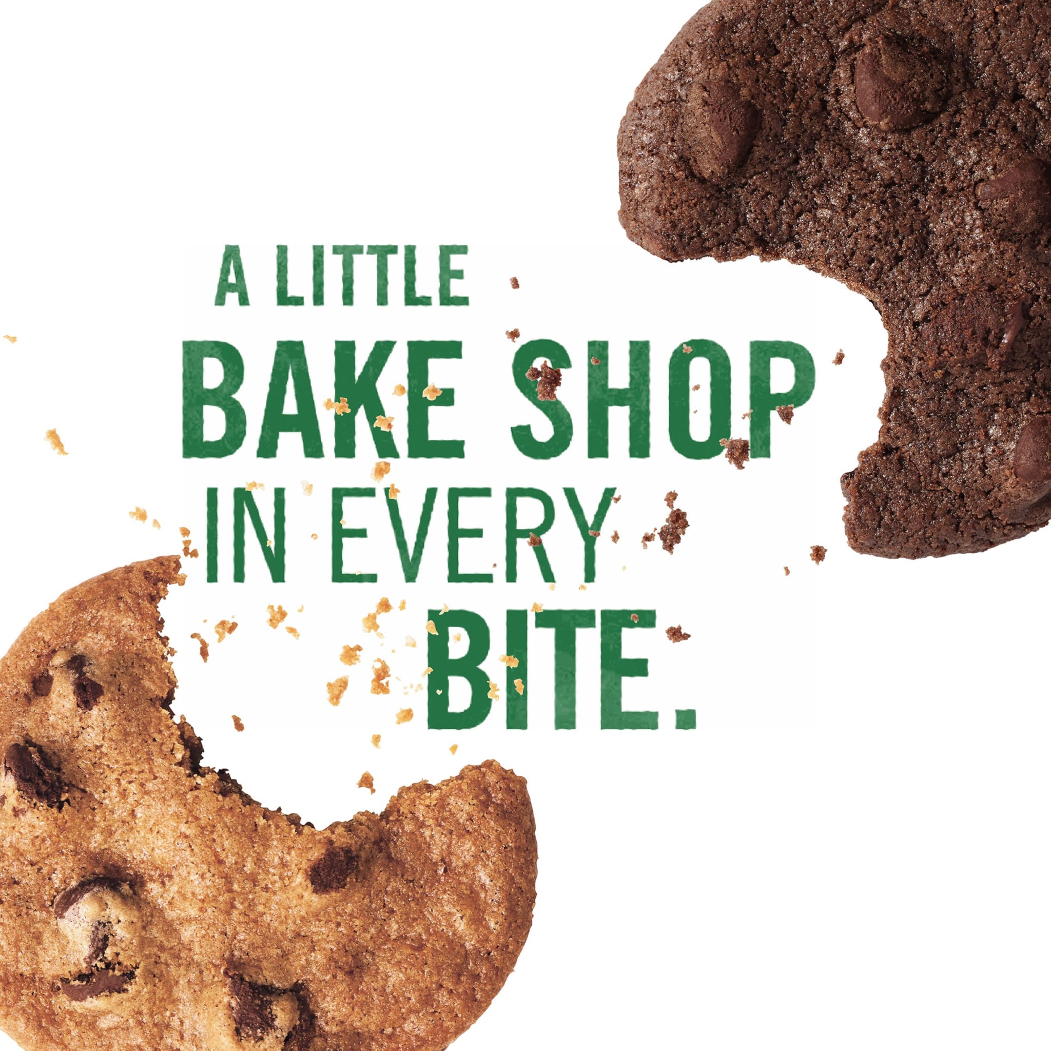 Tate's Bake Shop Gluten Free Cookies Variety Pack, Double Chocolate Chip and Chocolate Chip Cookies, 4-7 oz Bags