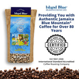 Island Blue 100% Jamaica Blue Mountain Whole Beans Coffee (16oz)
