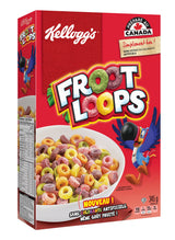 Kellogg's Froot Loops Cereal, 345g/12.2oz, Imported from Canada}