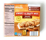 Millville Sweet & Salty Nut Granola Bars - Almond Flavor - 6 bars - 2 pack