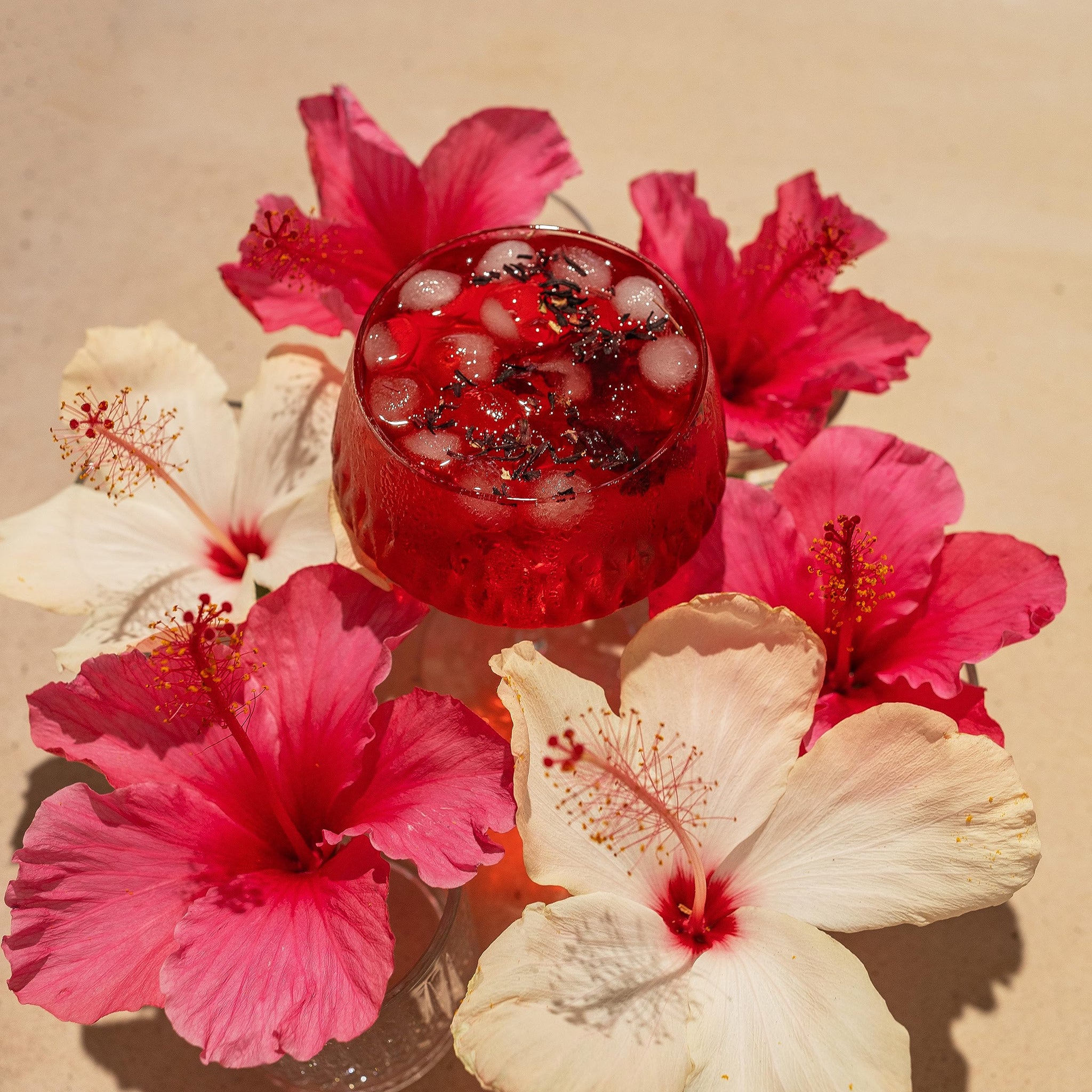 Hibiscus Flower Loose Leaf Tea - 100% Certified Organic - Herbal Tisane - Caffeine Free Hot Loose Leaf Tea - 1lb Pouch - 16oz Resealable Bag - 1 Pack