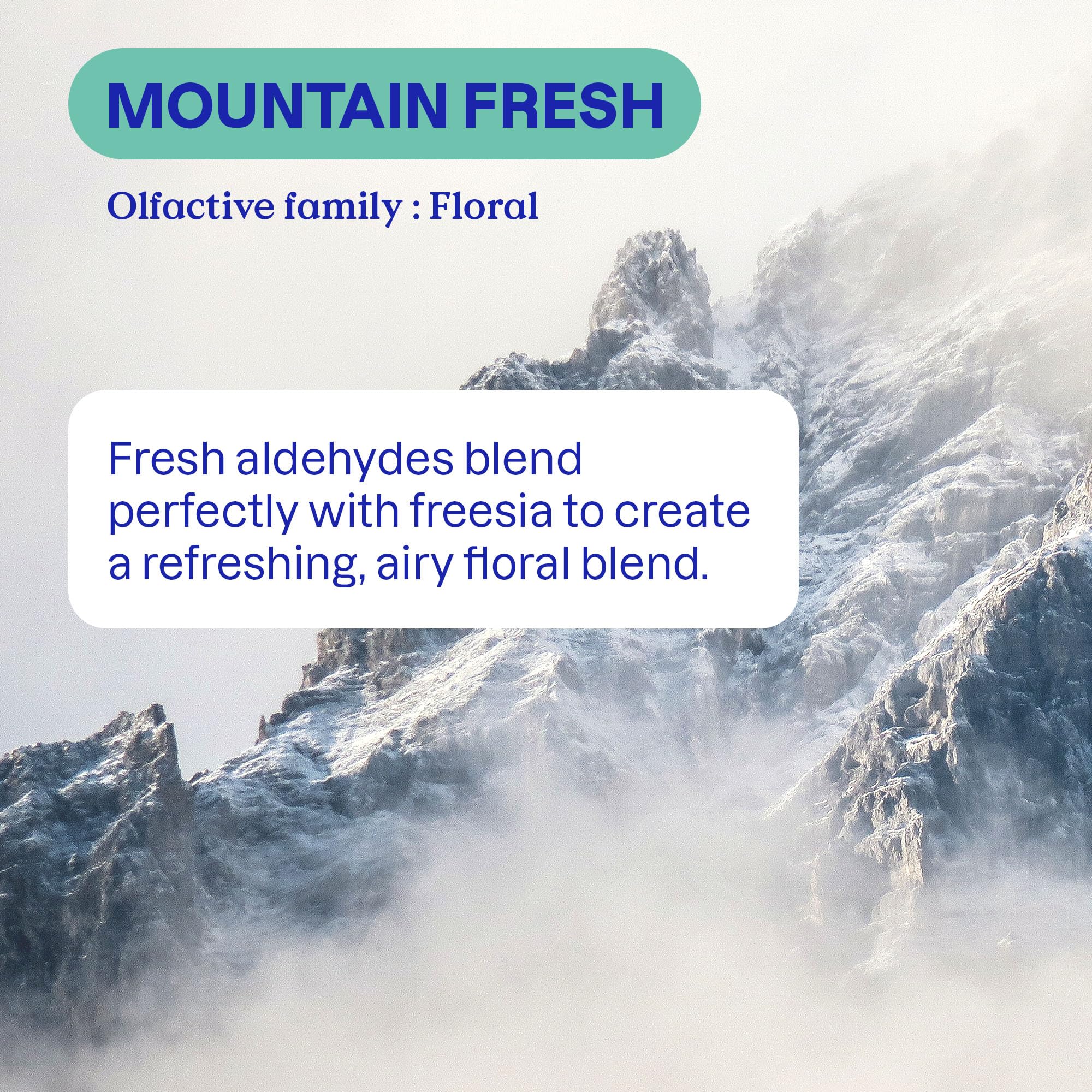 ATTITUDE 2-in-1 Laundry Detergent & Fabric Softener, Plant- & Mineral-Based, HE Compatible, Vegan, Mountain Essentials, 35 Loads, 35.5 Fl Oz