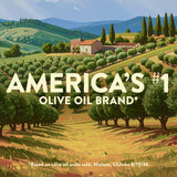 Pompeian Smooth Extra Virgin Olive Oil - 68 Fl Oz - First Cold Pressed Olive Oil for Cooking - Smooth Taste for Sauteing, Stir-Frying, and Baking
