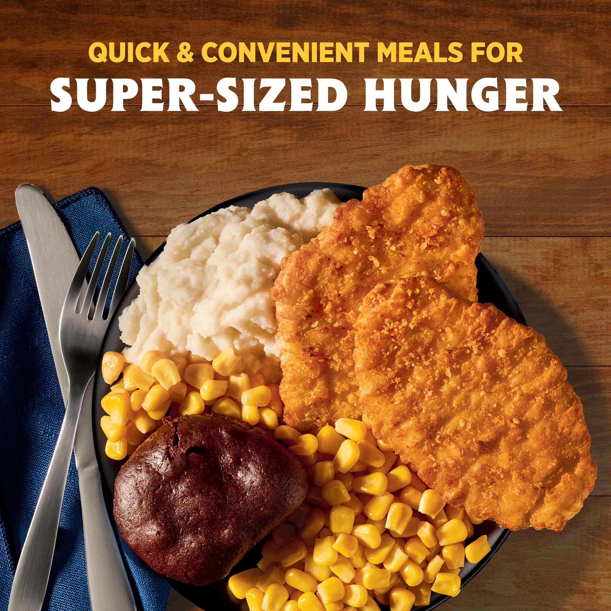 Hungry Man Boneless Fried Chicken, 16 Oz