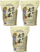 Sukoyaka Brown Rice, Genmai, 4.4-Pound Pack of 3
