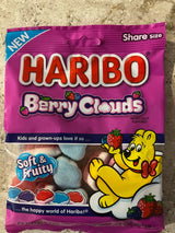 Haribo Berry Clouds 4 Pck 3.1 Oz (88g)