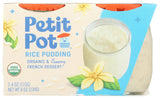 Petit Pot Organic French Rice Pudding, 8 OZ