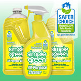 Simple Green All Purpose Cleaner Spray and Refill, Green, 3 Piece Set, 1 Count (Lemon)