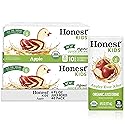 Honest Kids Organic Juice Drink, Appley Ever After, 6.75 fl oz Juice Box, Pack of 40