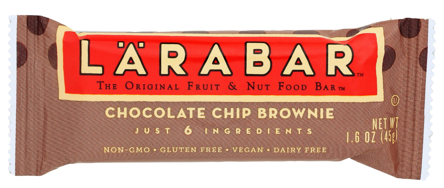 LARABAR BAR,Choc CHIP Brownie 1.6 OZ 16-CS