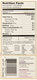Mrs. Crimbles Chocolate Macaroons, Large, 7.8 Ounce (Pack of 12)