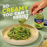 Barilla Creamy Genovese Pesto with Italian Basil Pasta Sauce and Spread