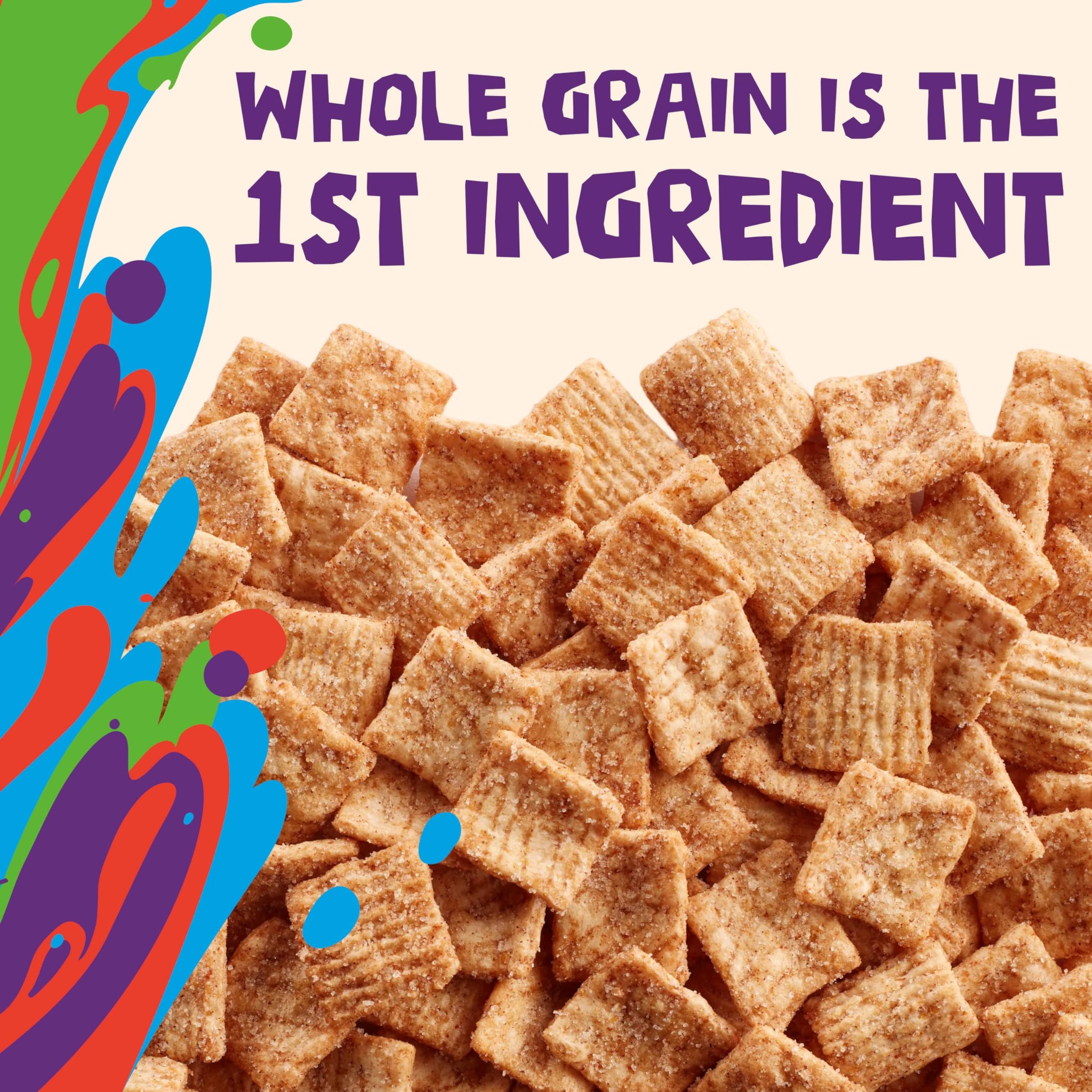 Cinnamon Toast Crunch Breakfast Cereal, Crispy Cinnamon Cereal, Giant Size, 27 oz