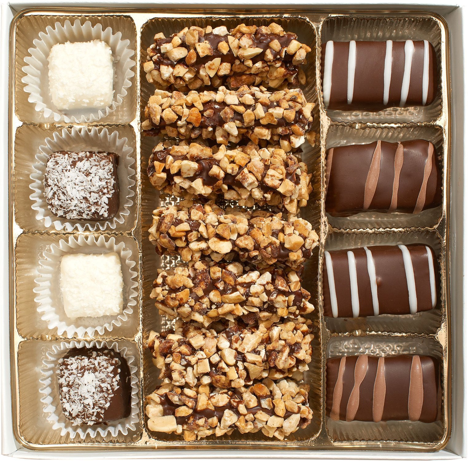 Dark Chocolate Assortment Gift Box - 3 Assorted Chocolate Gift Boxes, 47 pc, Kosher