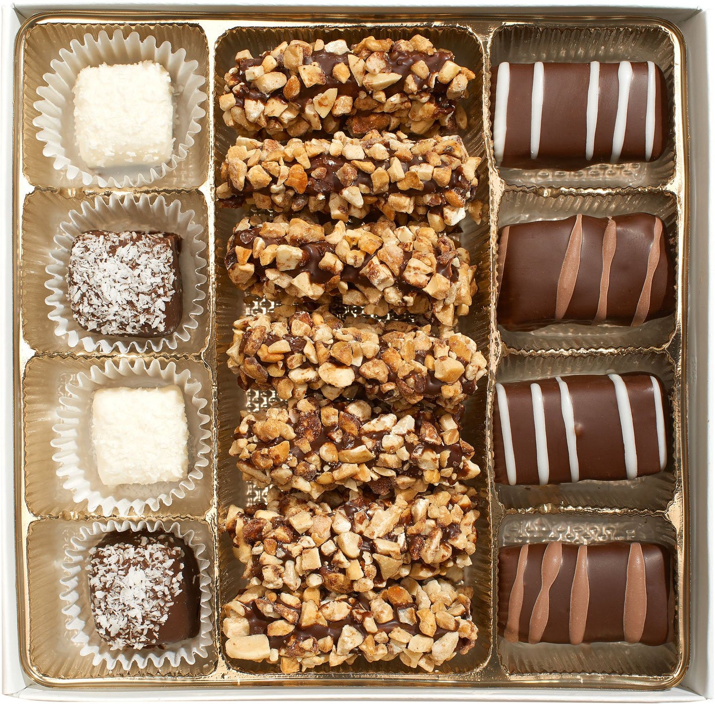 Fames Chocolate Heart gift Box - Pack of 2 Gourmet Chocolate Truffles (32 Pc) - Kosher, Dairy Free Artisan Chocolates for Valentine’s, Mother’s Day