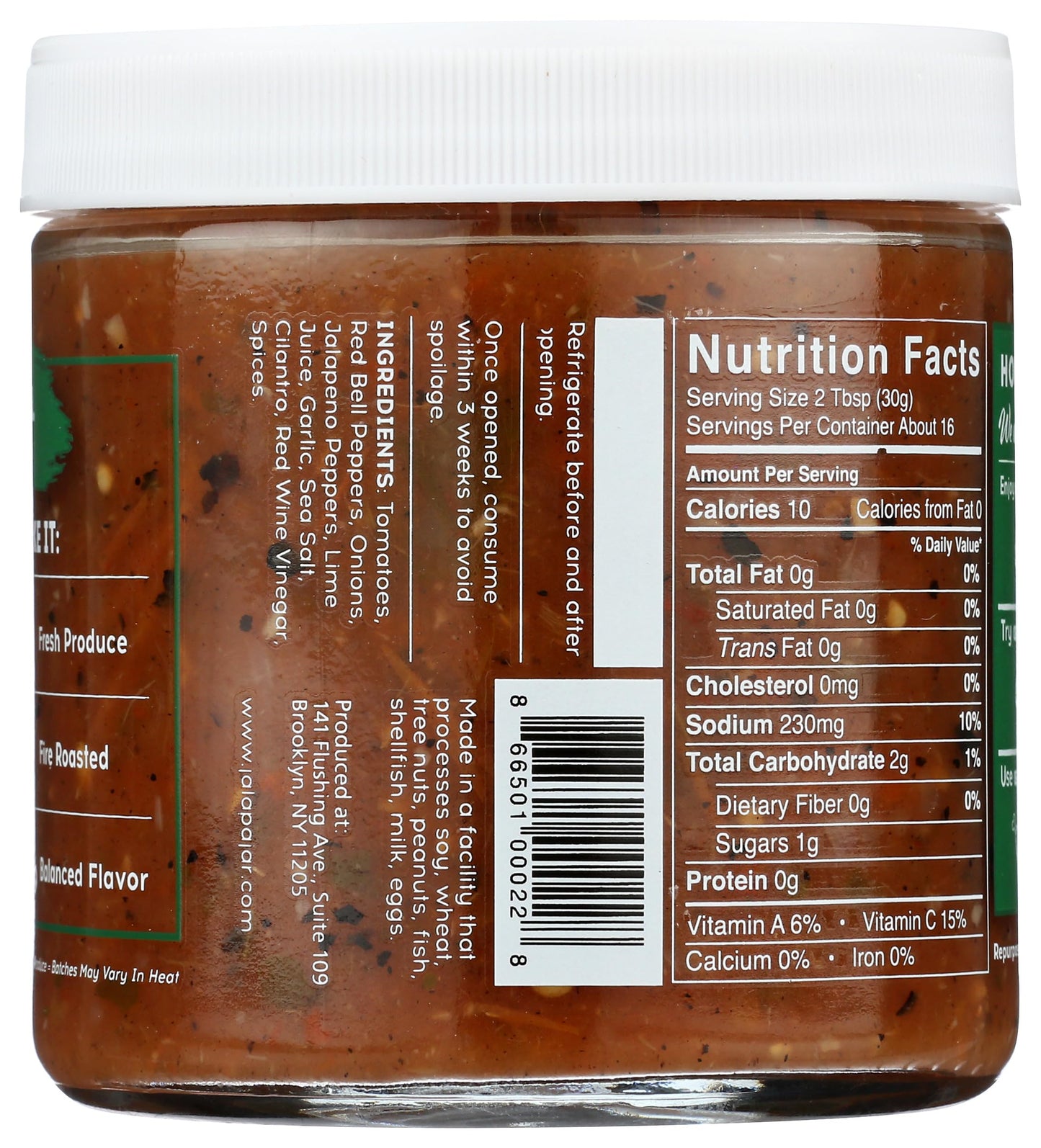 Jalapa Jar Mild Original Blend Salsa, 16 OZ