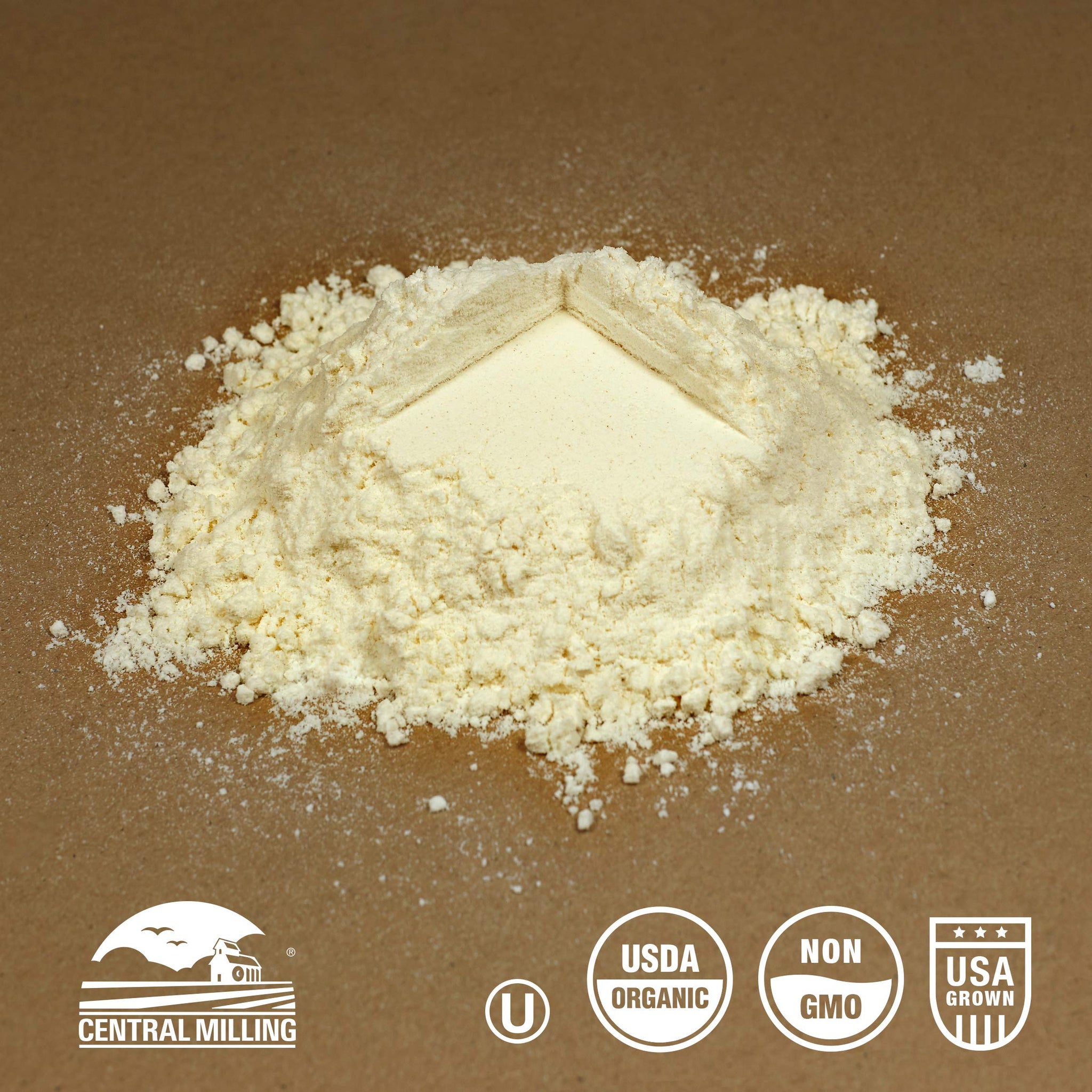 CENTRAL MILLING 100% Organic Artisan Bread Flour - 25 lbs - Old World